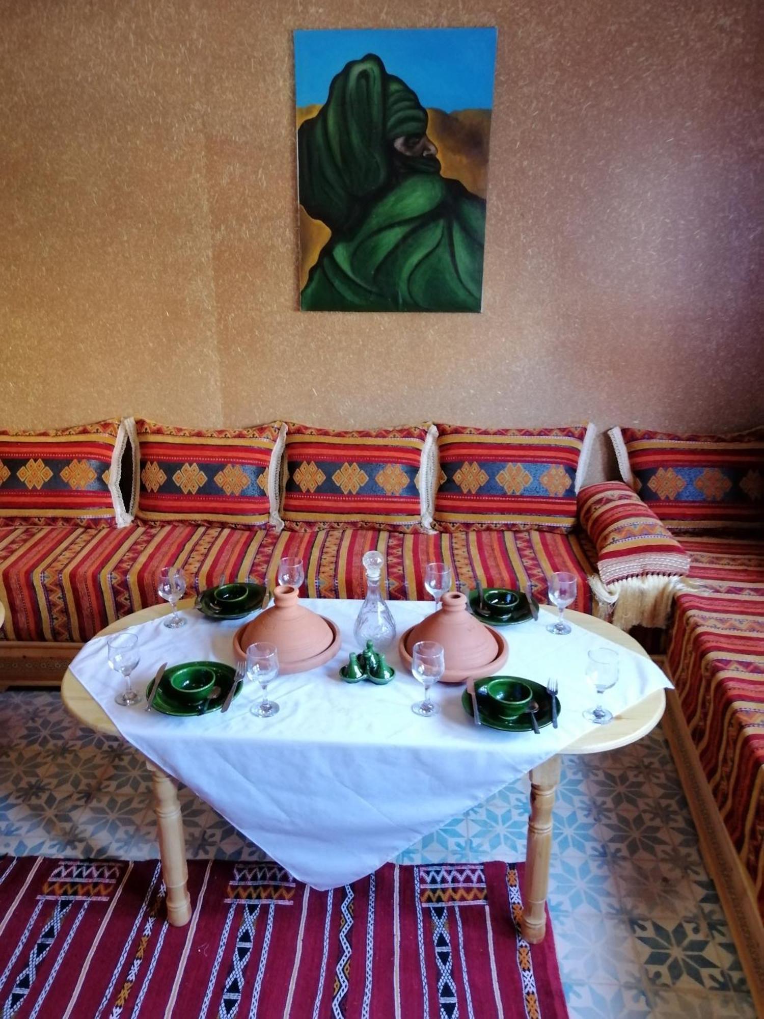 Riad Fennec Sahara Zagora Bagian luar foto