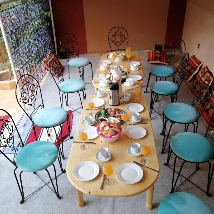Riad Fennec Sahara Zagora Bagian luar foto